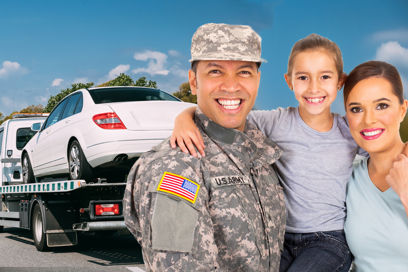 we buy service members cars